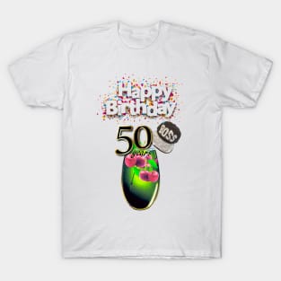 Happy 50th Birthday T-Shirt